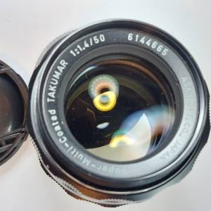 Pentax SMC Takumar 50mm f1.4 M42 Mount 鏡頭