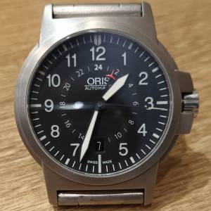 Oris air racing GMT automatic watch,42mm size，鈦金屬限量版,7647，100m防水，9...