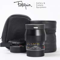 || Leica Macro-Elmar-M 90mm F4 - Black / 11633 with Macro-Adapter-M (14409) ||