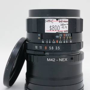 98% New Takumar	SMC 28mm F3.5手動鏡頭, 深水埗門市可購買