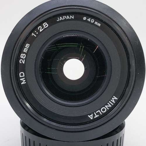 98% New Minolta 28mm F2.8手動鏡頭, 深水埗門市可購買