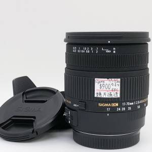 99% New Sigma 17-70mm F2.8-4 apsc 自動對焦鏡頭, 深水埗門市可購買