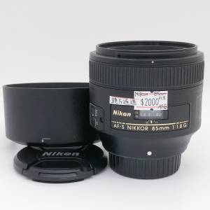 98% New Nikon 85mm F1.8G自動對焦鏡頭, 深水埗門市可購買
