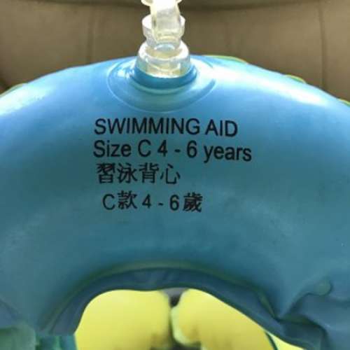 80% new Starfish 習泳背心 適合4至6歳小朋友 購自玩具反斗城