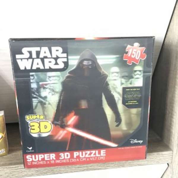 全新 STAR WARS 星球大戰 3D Puzzle 12 inches x 18 inches