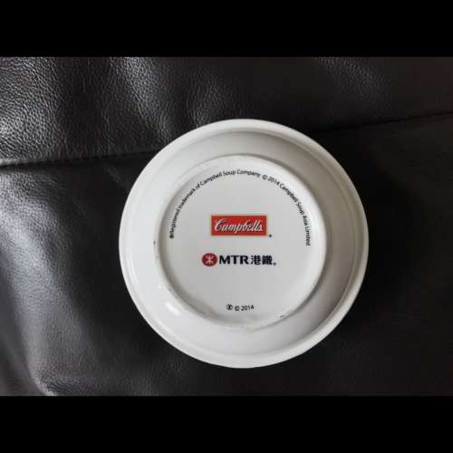 100% new Campbell's x MTR 金寶湯 湯碗（灰白）2014 特別限量版一個