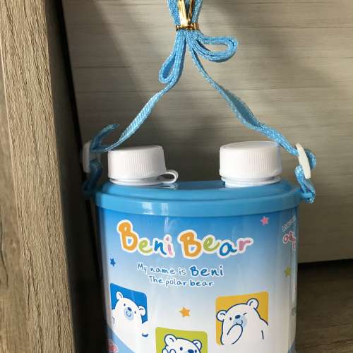 全新 馬口鐵瓶身 雙飲水壼 獨立內膽 可裝不同飲品 ，油麻地交。