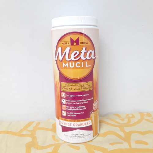 Metamucil  美達施 528克--2支橙味(原味)--調理膳食纖維--有助於維持腸道正常--減少...