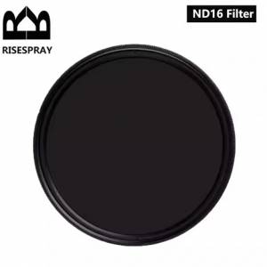 Rise(UK) ND16 1.2 Neutral Density Filter 減光濾鏡 (4-Stop, 49mm To 77mm)