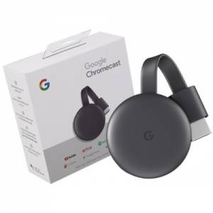 Google Chromecast 3 (第三代) 多媒體串流裝置（適用市面大部分智能電視或同類影音...