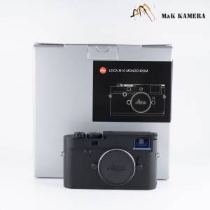 只拍光與影 Leica M10 Monochrom Black Digital Rangefinder Camera (40MP) 20050 ...