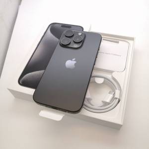 Apple iPhone 15 Pro 128GB Black Titanium（港版未激活）