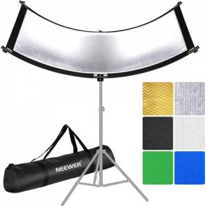 NEEWER 167 x 61 cm Clamshell Light Reflector Diffuser 6-Color Kit