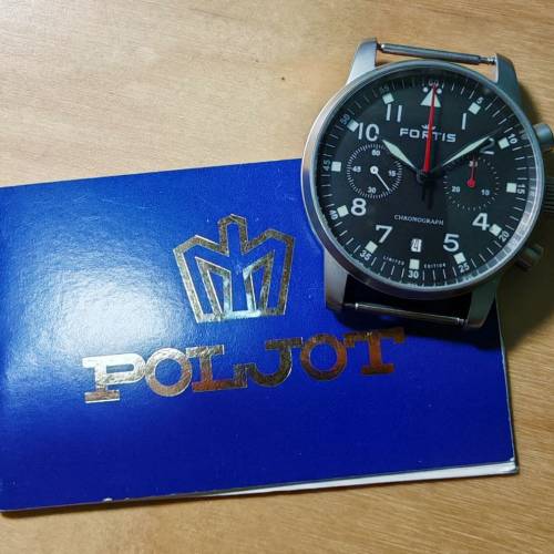 Vintage Fortis by Poljot Chronograph 3133 機械計時錶
