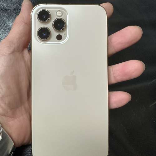 99%New iPhone 12 Pro max 128GB 金色 香港行貨 電池效能85% 有意電92828878陳生、...