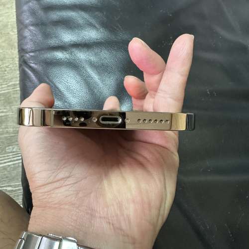 99%New iPhone 12 Pro max 128GB 金色 香港行貨 電池效能85% 有意電92828878陳生、...