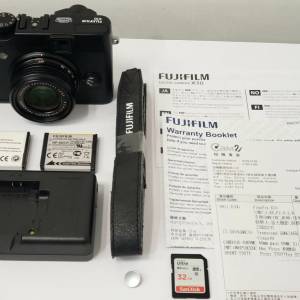 Fujifilm X10 Black (富士 x 10 黑色 數碼相機) - 99% New，大舖買入，香港行貨，送...