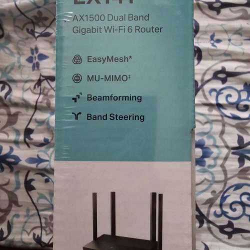 TP-Link   AX1500 Dual band WI-FI 6 Router  ( new)