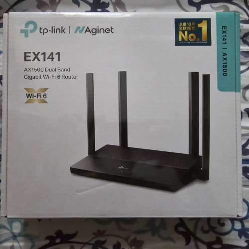 TP-Link   AX1500 Dual band WI-FI 6 Router  ( new)