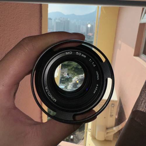 MINOLTA MD 50MM F1.4 LENS