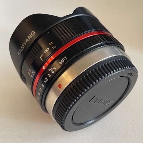 Samyang 7.5mm 魚眼鏡 for M43