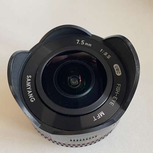 Samyang 7.5mm 魚眼鏡 for M43