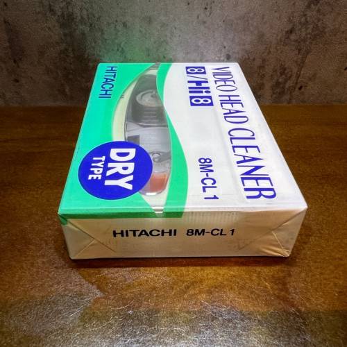 Hitachi 8M-CL1 V8 Hi8 Video Head Cleaner - Dry Type