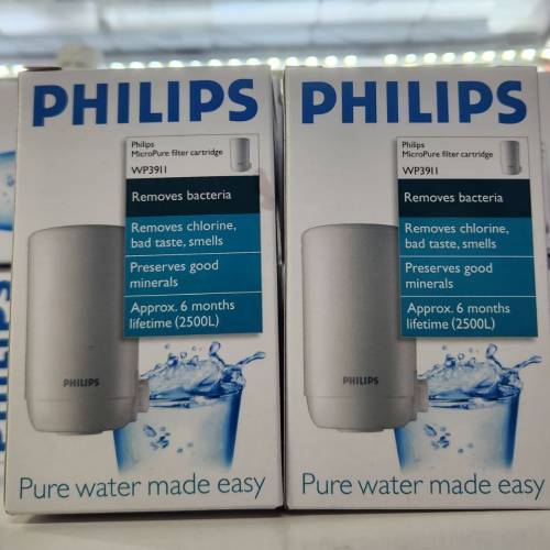 Philips 飛利浦Micro X-Pure 水龍頭濾水器替換濾芯WP3911