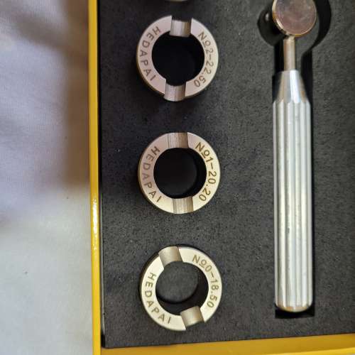 全新打開Rolex 手錶底蓋工具6個頭連手把