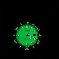 Audaz octomarine 綠圈綠夜光面 自動機械500米潛水錶