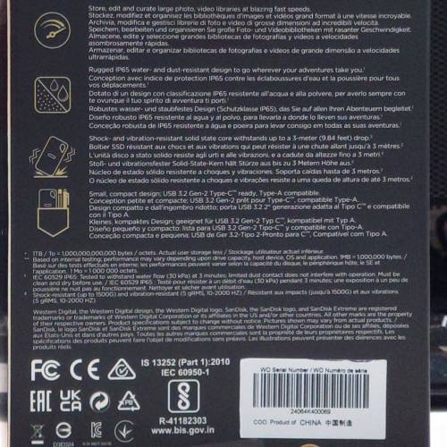 SanDisk Extreme Portable SSD (4TB) 全新未開盒