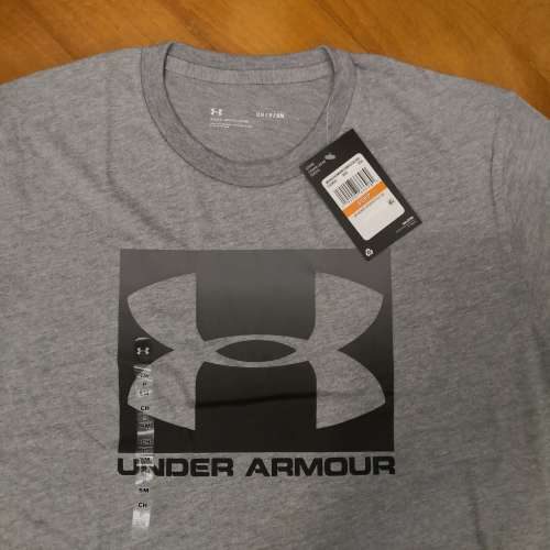 Under Armour® 60/40 Cotton-Polyester, Charged Cotton T-shirt, SizeS, Chest 1...