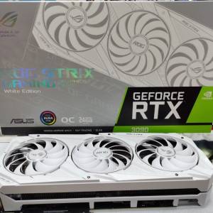 ASUS ROG STRIX GeForce RTX 3090 24G OC White Edition