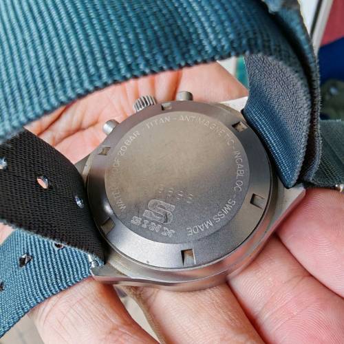 古董 Sinn 157ti 鈦金屬 Lemania 5100 Chronograph 自動機械計時錶