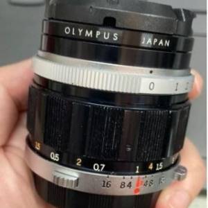 Repair Cost Checking For Olympus PEN F 35mm SLR Lens Crash 抹鏡、光圈維修、重...