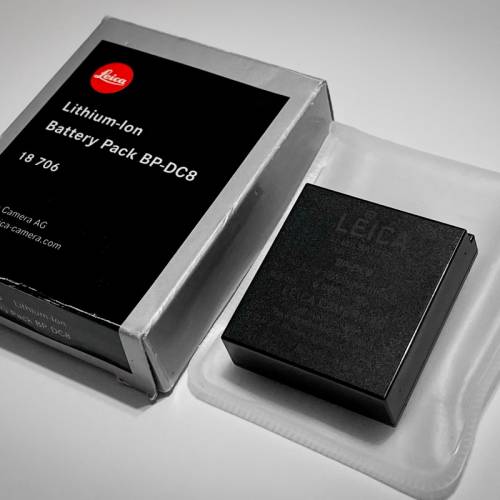 [ FS ] Leica battery pack BP-DC8 18706 for Leica X1 / X2 / X-E / X 113 / X Vario