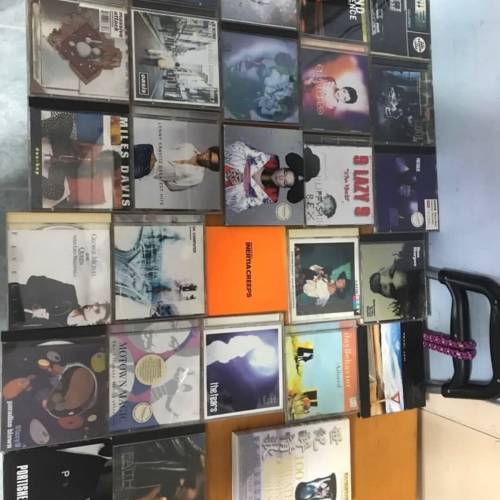 CD 機音響+咪+大量CD