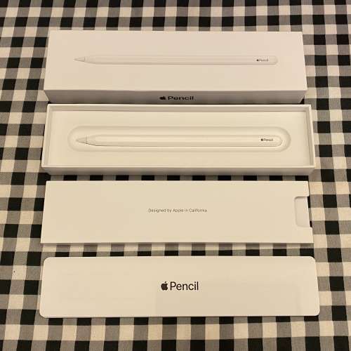 Apple Pencil 2 行貨 100%全新 只開盒檢查和試筆 未曾使用  Apple專門店購入$999 全...