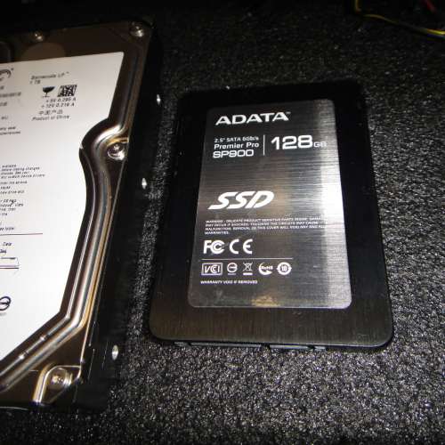 A-Data SP900 128GB SSD+Seagate 1000GB HDD