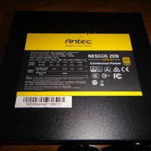 Antec Neo Eco Gold Zen 500W Non Modular Power Supply