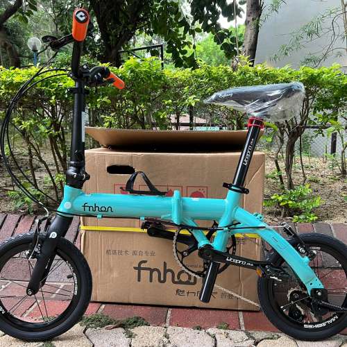 風行 FNHON 1401 412 外3速 LP 碳前叉 中空餅 米洛 M63 14吋輪組 鋁合金 折叠車