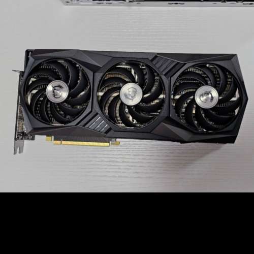 新淨MSI RTX 3070 Ti Super Gaming X Trio