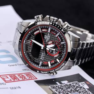 卡西歐 CASIO ECB-800 鋼腕錶系列石英錶卡西歐手錶 卡西歐 CASIO純 鋼 鋼帶腕錶