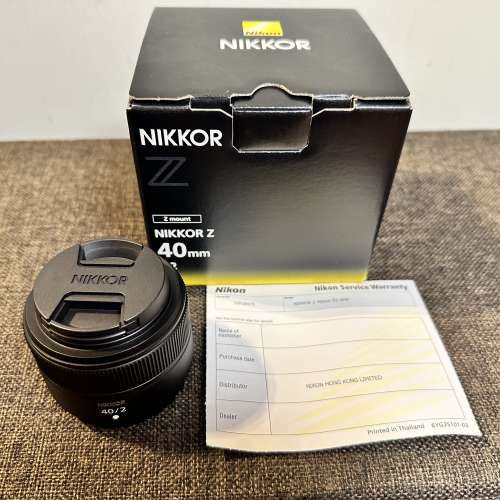 Nikon Z40mm F2