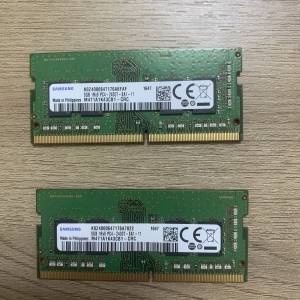 Samsung ８GB DDR４ PC４-2400T　 Notebook RAM記憶體