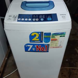 8成新HITACHI 日立纖巧洗衣機