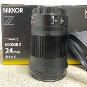 Nikon Z 24mm 1.8S 有盒