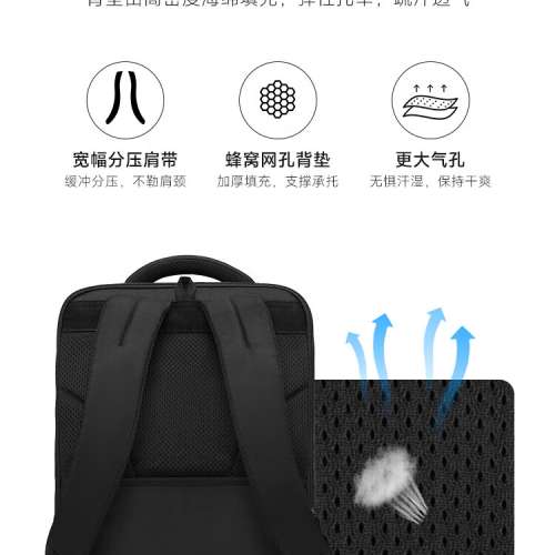 新秀麗Samsonite雙肩包電腦包16英寸男女商務背囊 背包書包旅行包通勤大容量手提電腦包