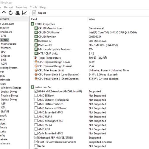 i3-4130 Intel LGA1150 （Socket H3） 3.4Ghz CPU不連散熱風扇
