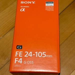 5月頭買入未用過Sony 24-105/4行貨長保